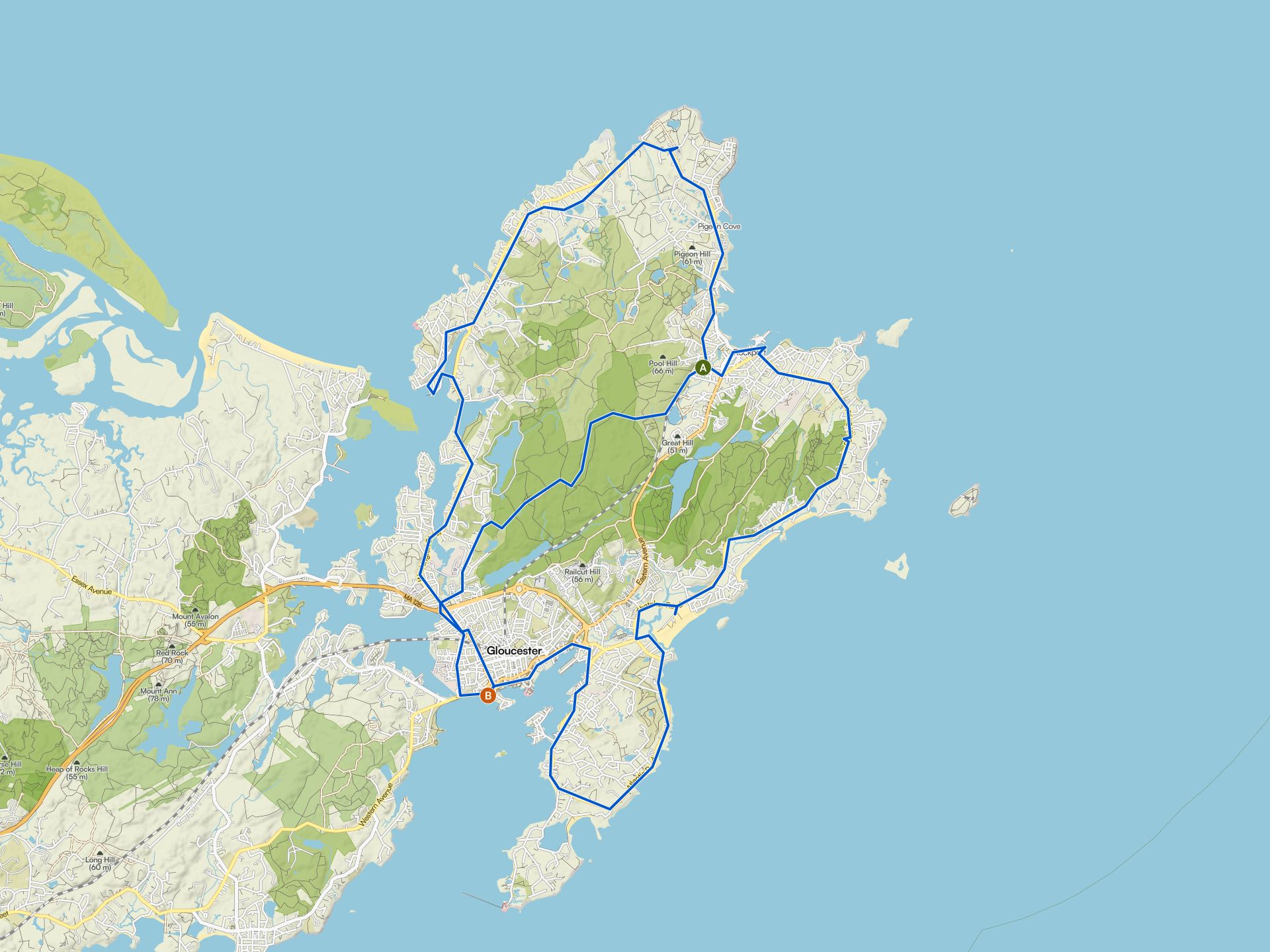 The best walks and hikes in Halibut Point State Park | Komoot